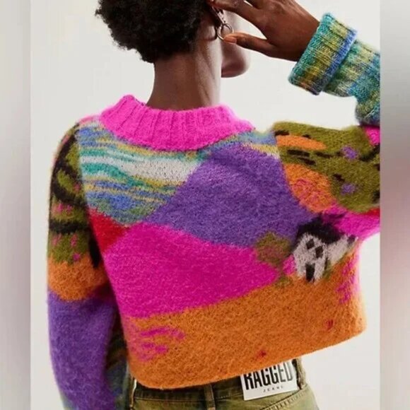 Free People Farmhouse Sweater (RARE) - Picture 2 of 7